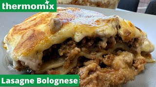 Thermomix TM6 Lasagne Bolognese [upl. by Terrag]