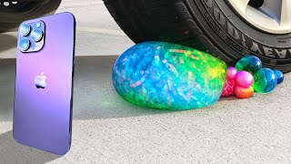 37 Best Crushing Things with Car Compilation  iPhone 14 Soda Toys Candy and More Hellomaphie [upl. by Ecnaret]