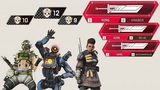 When the WHOLE SQUAD is using the OP BUSTER SWORD in Apex Legends [upl. by Hpesojnhoj230]