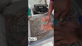 Dejemos este trapero blanco parte 1 asmr asmrvideo cleaning satisfying parte1 shorts parati [upl. by Adahsar697]