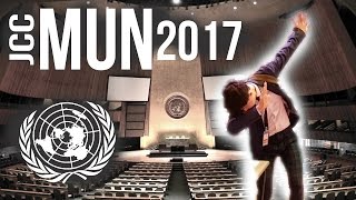 MODEL UNITED NATIONS 2017 VLOG JCC MUN 17 ᴴᴰ [upl. by Thilde]