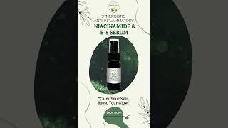 Synergistic Antiinflammatory Niacinamide amp B5 Serum [upl. by Holcomb]