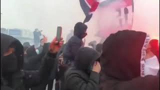 Virage Auteuil au bourget qui met une ambiance incroyable avant PSGOM [upl. by Gnem]