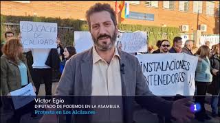 TV  Podemos llevará a los presupuestos la eliminación de los barracones escolares en Los Alcázares [upl. by Adnulahs246]