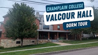 Champlain College Valcour Hall Dorm Tour [upl. by Ahcim]