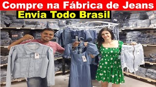 FÁBRICA DE JEANS PREMIUM DE CARUARU PE COMPRE MAIS BARATO E GANHE MAIS LUCRO ENVIA TODO BRASIL [upl. by Mcgruter395]