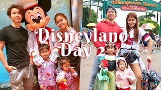 HK Disneyland Day 2  Happy Memories  MELASON Family [upl. by Aerdnaid191]