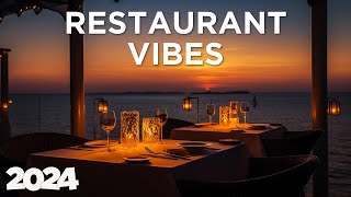 Luxury Restaurant  Chill Mix 🌄 Alfresco Ambience [upl. by Idel]