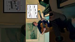 John McLaughlin acoustic sextuplets alternate picking guitar exercise johnmclaughlinguitarExercise [upl. by Notsecnirp]