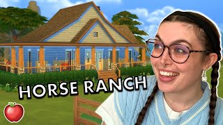 COLOURFUL BOHO HORSE RANCH  Disney Princess Legacy Challenge [upl. by Fadas]