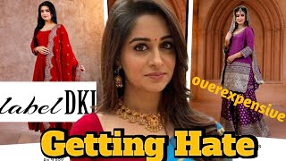 Dipika Kakar new clothing brand label DKI getting hate [upl. by Ellerihs277]