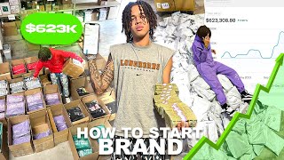 How to ACTUALLY start a clothing brand in 2024 7 FIGURES [upl. by Blayne]