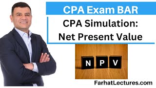 Net Present Value Buy Versus Lease CPA Simulation [upl. by Toni]