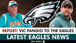 BREAKING Eagles Expected To HIRE Vic Fangio As Defensive Coordinator  Eagles News Alert [upl. by Lesiram]