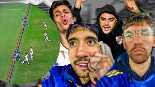 Boca vs Talleres  Reacciones de Amigos  Liga Argentina 2024 [upl. by Palumbo]