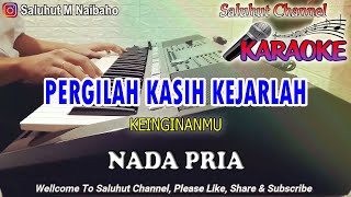 PERGILAH KASIH ll KARAOKE NOSTALGIA ll CHRISYE ll NADA PRIA CDO [upl. by Warrick]