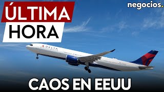 ÚLTIMA HORA  Caos en EEUU dos aviones de Delta Airlines chocan en el aeropuerto de Atlanta [upl. by Etolas773]