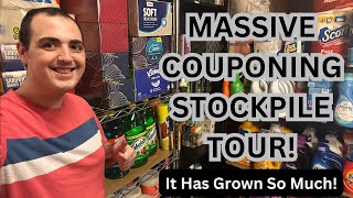 MUST SEE  MASSIVE COUPONING STOCKPILE TOUR  IT HAS GROWN SO MUCH  SUMMER 2024 STOCKPILE TOUR [upl. by Norek]