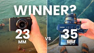 Which Fujifilm Lens Should You Get 23mm vs 35mm F2 [upl. by Adigirb228]