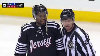 NHL Fight  Islanders  Devils  Wahlstrom vs Subban  03042022 [upl. by Emrich511]