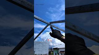 Few people know how to make the top canopy frame connection [upl. by Adyam]