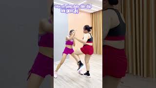 Easy aerobic dance workout for beginners easy aerobic shorts 6 [upl. by Bonnee]