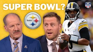 STEELERS MOVE TO 72  Are they true contenders  The NFL Today [upl. by Ateiram]