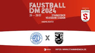 HIGHLIGHTS Faustball DM 2024  Viertelfinale 1 Ahlhorner SV  TSV Pfungstadt [upl. by Beesley]