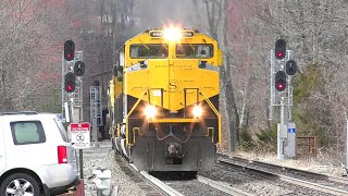 Rare Daylight NYSW SU100 on the Southern Tier [upl. by Mahseh]