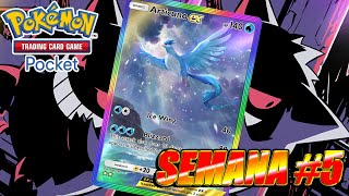 APERTURAS DE SOBRES DE LA SEMANA 5  POKÉMON TCG POCKET [upl. by Yffat]