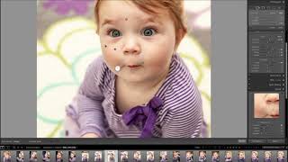 Editing an Underexposed Baby Portrait in Lightroom [upl. by Ainesej900]