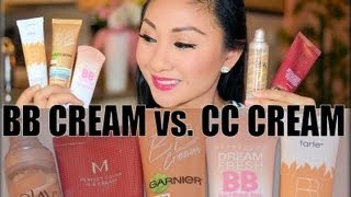 BB CREAM vs CC CREAM What is the difference Demos and Reviews Tarte BB Garnier BB Olay CC [upl. by Ellenrahc]