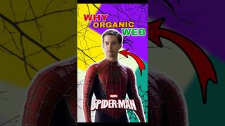 Why Tobey Maguires SpiderMan Has Organic Web Shooters  shorts [upl. by Eltsirc992]