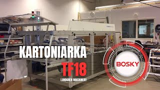 Kartoniarka TF18 Lundgren Machinery [upl. by Oflunra85]