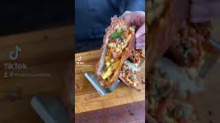 Griddled cheese “tortilla” Full video httpsyoutube6iOuRcGvLk shorts tacos griddlerecipes [upl. by Babita]