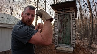 Moving Day How We Relocated Our OffGrid Outhouse [upl. by Grayson170]