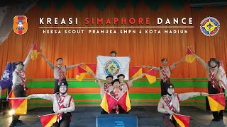 KREASI SIMAPHORE DANCE DEWAN PASUKAN PENGGALANG SMPN 6 MADIUN 2024 [upl. by Notac756]