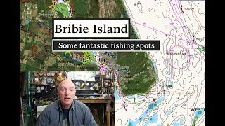 BRIBIE ISLAND fishing SEQ my favourite spots maps [upl. by Ahsiaa]