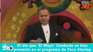 El día que El Mayo Zambada se hizo presente en el programa de Paco Stanley [upl. by Rafaj558]