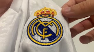 Unboxing e Análise Camisa Real Madrid Shopee [upl. by Arhas80]