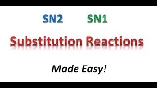 SN2 and SN1 Reactions Made Easy Part 1A  Nuclear Missles and Tips  Organic Chemistry [upl. by Lowrance]