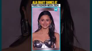 Alia Bhatt Steals The Spotlight At Paris Fashion Week 2024 [upl. by Asin]