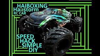 HAIBOXING RC Cars Hailstorm SPEED HACK 4WD 118 Scale Electric Waterproof Truggy [upl. by Sido]