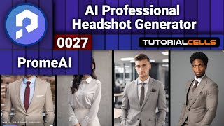 0027 AI Professional Headshot Generator in PromeAI  AI art generator [upl. by Olaznog]