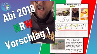 Chemie Abitur 2018 Vorschlag 1 aus NordrheinWestfalen Vanillin Titration Mesomerie Organik [upl. by Akemor999]