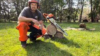 Stihl 290 farm boss Possibly the greatest firewood chainsaw ever made [upl. by Yeldarb666]