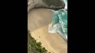 Kelingking Beach Nusa Penida bali baliindonesia baliisland 💞💗💓 [upl. by Sabra]