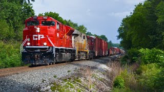 EMD SD40 70 amp 90 SERIES on the CP MacTier Sub [upl. by Adyan139]