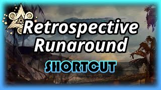 SHORTCUT Retrospective Runaround Jumping Puzzle  Guild Wars 2 [upl. by Accissej]