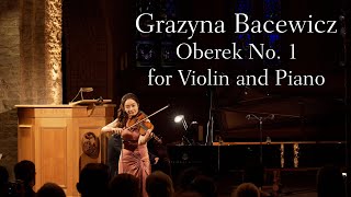 Bomsori Kim amp Thomas Hoppe  Grazyna Bacewicz Oberek No 1 for Violin and Piano [upl. by Goeger551]